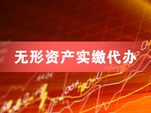 临湘无形资产实缴资本代办